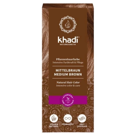 Khadi de Pflanzenhaarfarbe Pardo - 100g