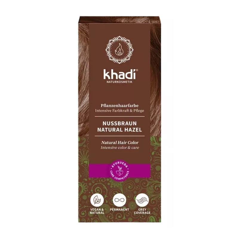 Khadi Natural Nussbraun - 100g