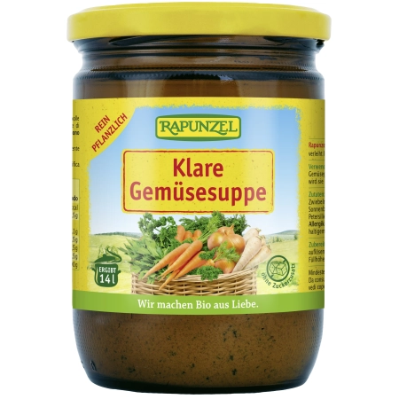 Rapunzel - Sopa clara de verduras con levadura orgánica - 300 g