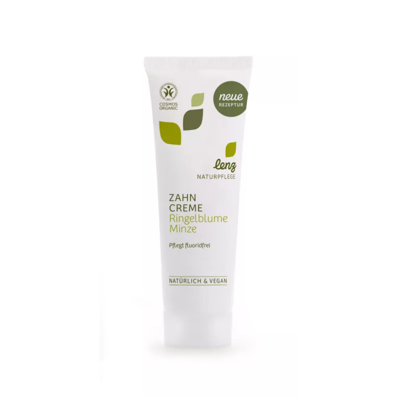 lenz - Dentifricio alla menta marigolda senza fluoro - 75ml