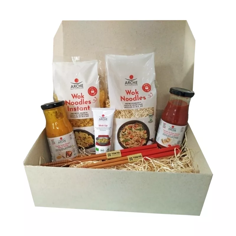Arche - Scatola wok, confezione regalo - 8 pezzi