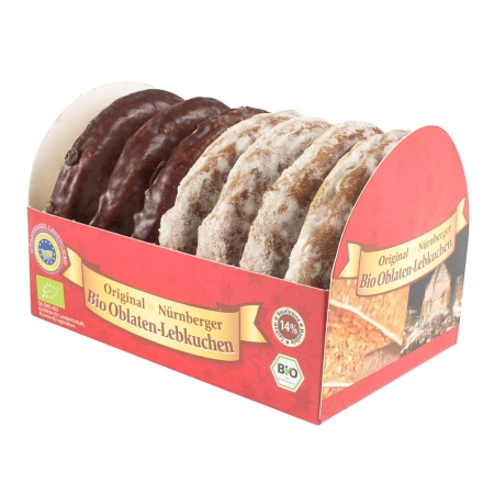 Nürnberger Bio Originale - Mixed wafer gingerbread - 200g