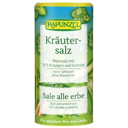 Rapunzel - Sal de hierbas con verduras - 125g