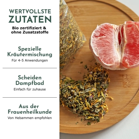 Miraherba - Bio Yoni Dampfbad Reinigend - 100g | Miraherba Yoni Steam