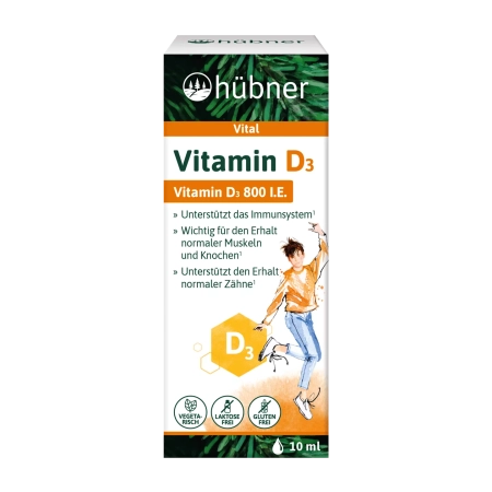 Hübner - Vitamina D3 gotas - 10ml