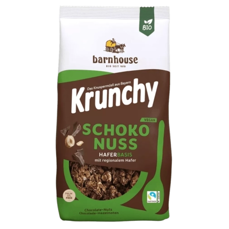 Barnhouse - Chocolate Krunchy Nuez - 375 g