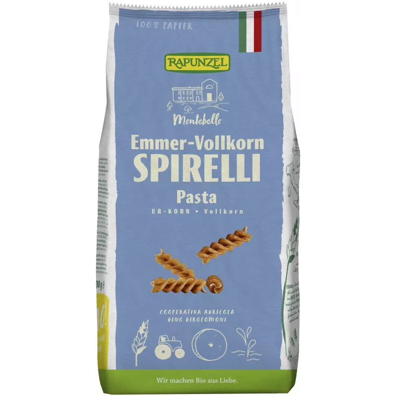 Rapunzel - Bio di Farro Spirelli Integrali 500g