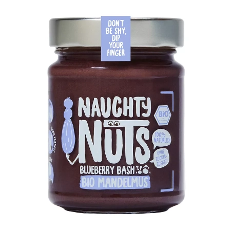 Naughty Nuts - Purée d'amandes Blueberry Bash - 250g