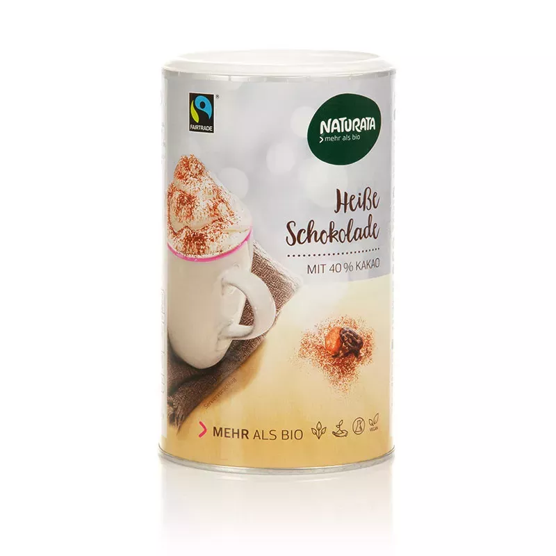 Naturata - Cioccolata calda, barattolo - 350 g