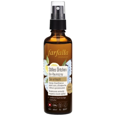 farfalla - Organic Room Spray Stilles Örtchen, Be refreshed - 75ml