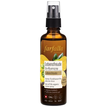 farfalla - Bio-Raumspray Lebensfreude, Bergamotte - 75ml