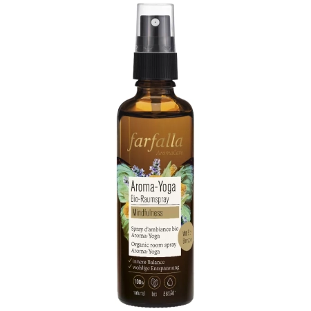 farfalla - Organic Room Spray Aroma Yoga, Mindfulness - 75ml