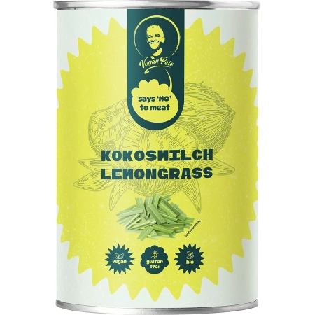 Vegan Pete - Latte di cocco biologico alla citronella - 400ml