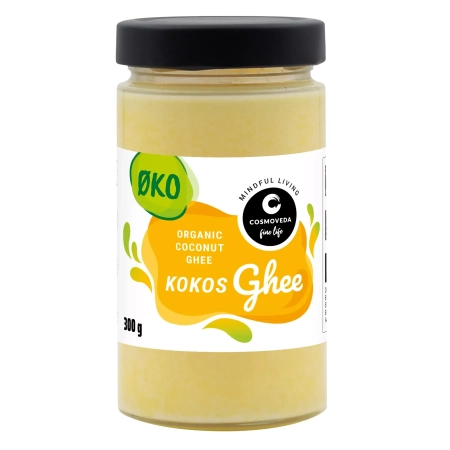 Cosmoveda - Ghee de coco ORGÁNICO - 300g | Miraherba Ayurveda