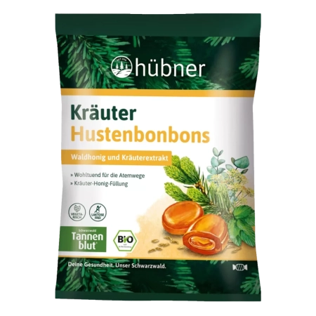 Hübner - Pastillas para la tos Tannenblut - 75g