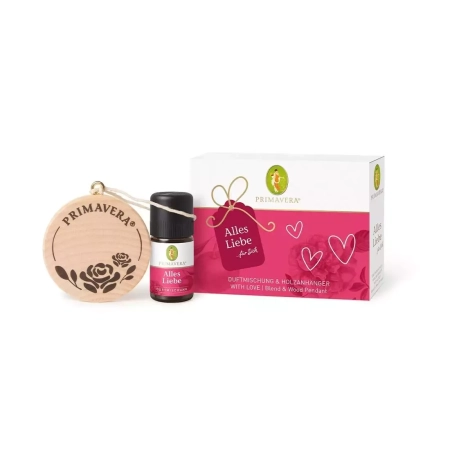 Primavera - Coffret cadeau Tout Amour - (mélange de senteurs + pendentif)