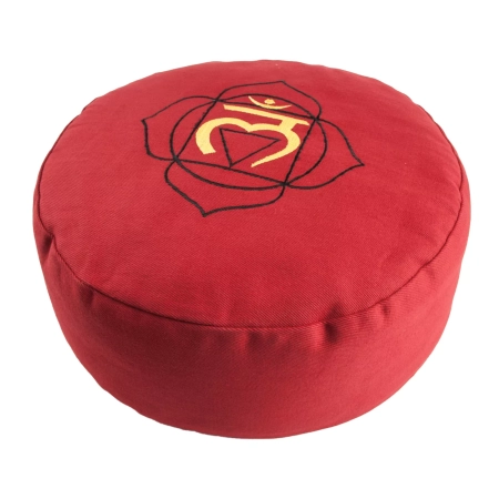 Berk Balance - Coussin de méditation pour le chakra racine, rempli de sarrasin