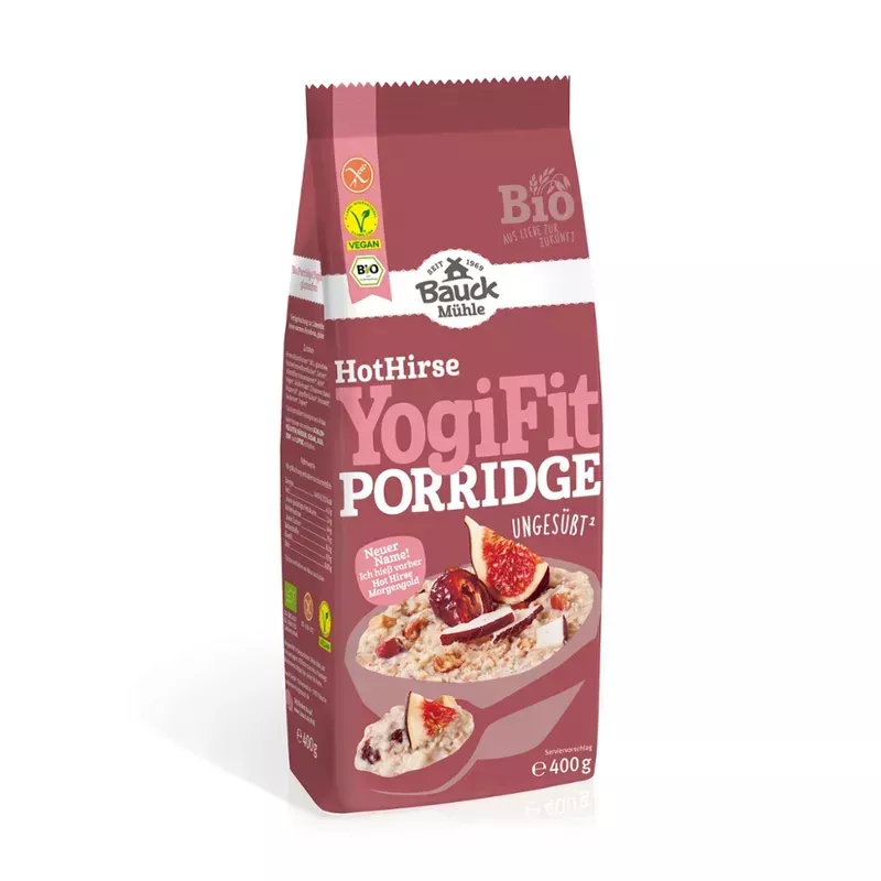 Bauckhof - Porridge caldo di miglio Yogi Fit - 400g