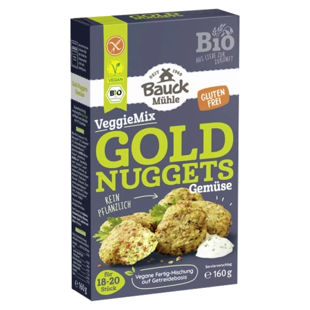 Bauck - Veggie Mix Gold Nuggets - 160 g