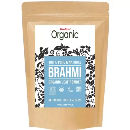 Radico organic - Trattamento per capelli al Brahmi - 100g