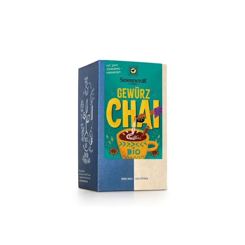 Sonnentor - Spice Chai - 18 double chamber bags