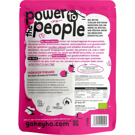 HEYHO! - Granola Morning Exercise Friends - 320 g