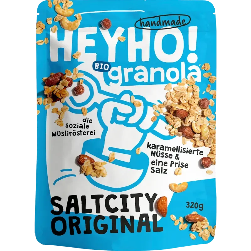 HEYHO! - Granola Saltcity Original - 320 g