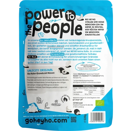 HEYHO! - Granola Saltcity Original - 320 g