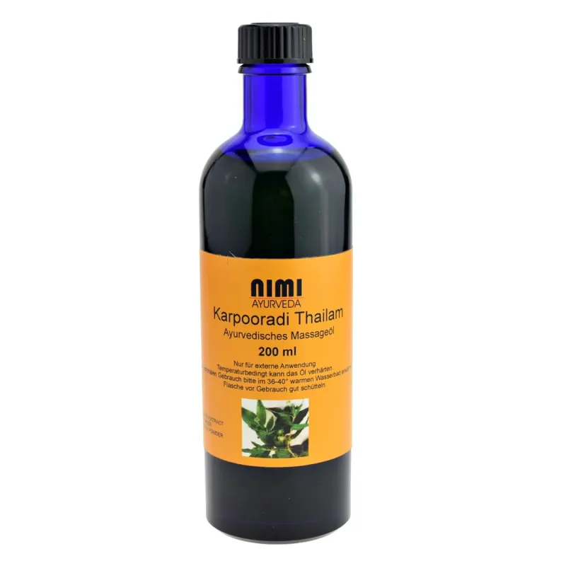 Nimi - Karpooradi Thailam Massageöl - 200ml