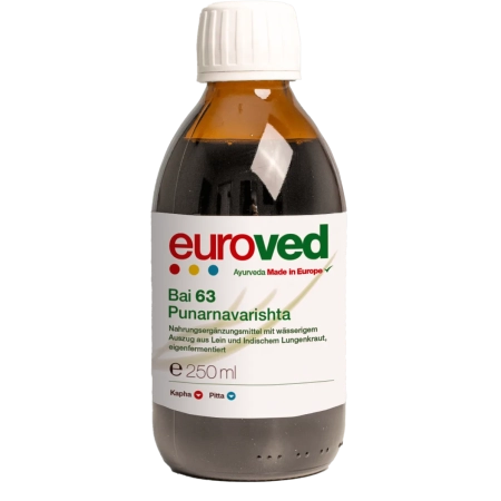 euroved - Bai 63 Punarnavarishta - 250ml | Miraherba Ayurveda