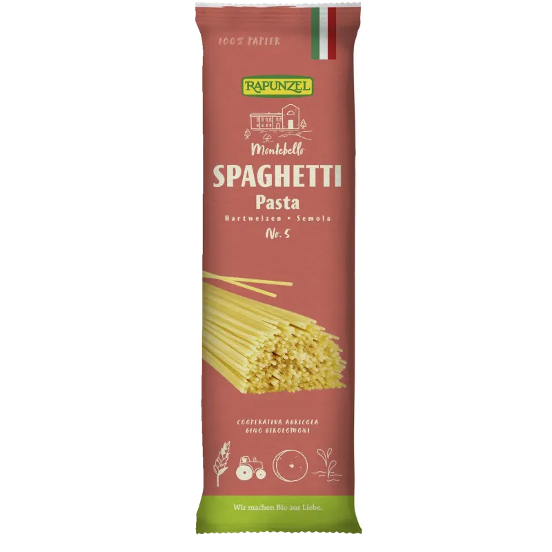 Rapunzel - Espaguetis con sémola, nº5 - 500g