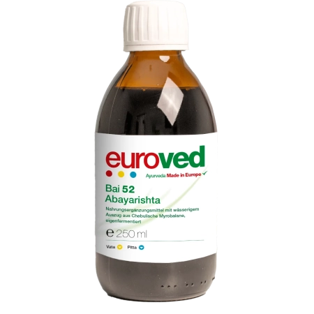 euroved - Bai 52 Abayarishta - 250ml | Miraherba Ayurveda
