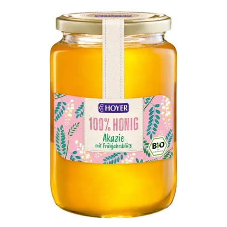 HOYER - Bio Akazienhonig mit Frühjahrsblüte - 1kg