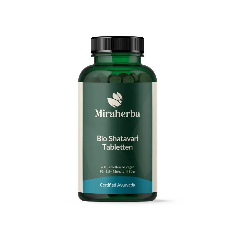 Miraherba - Bio Shatavari Tabletten - 200 St