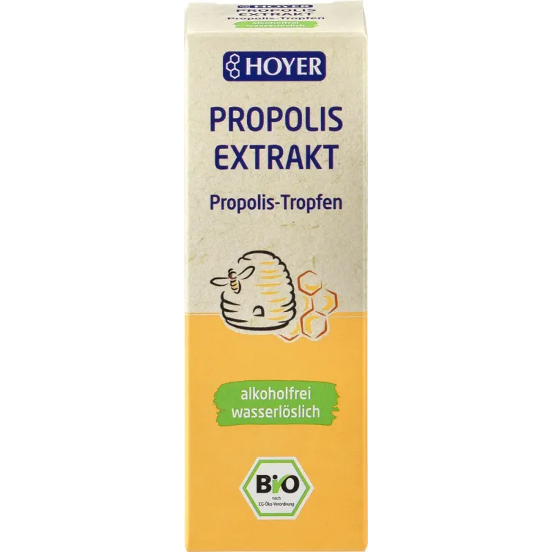 HOYER - Estratto di propoli, biologico analcolico - 30ml