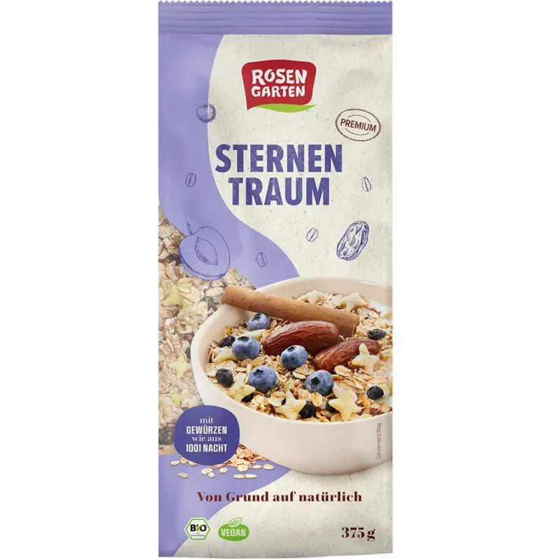 Rosengarten - Muesli Sueño Estrella - 375g