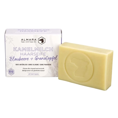 Almara - Sapone per capelli al latte di cammello biologico