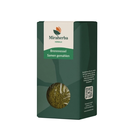Miraherba - Semillas de ortiga orgánicas molidas - 100 g