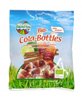 Ökovital - Bio-Cola Bottles - 80 g | Miraherba Bio Süßigkeiten