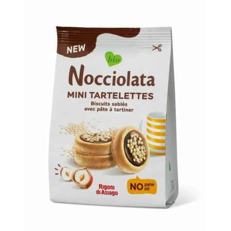 Rigoni di Asiago - Mini Tartaletas Nocciolata - 250g
