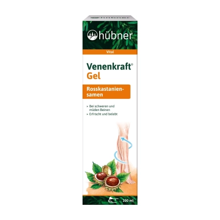 Hübner - Gel Venenkraft, graines de marron d'Inde - 100 ml