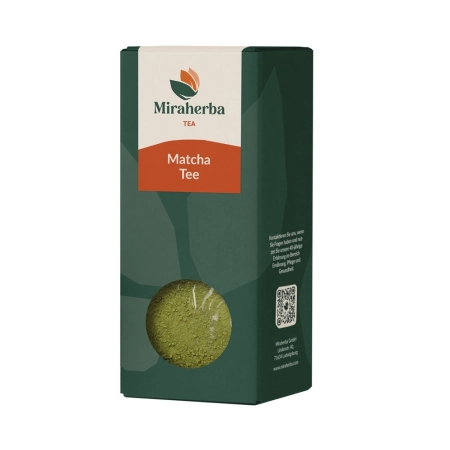 Miraherba - Organic Matcha Tea, Powder, with natural caffeine kick