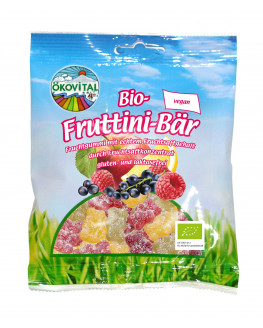 Ökovital - Bio-Fruttini-Bär ohne Gelatine - 80g