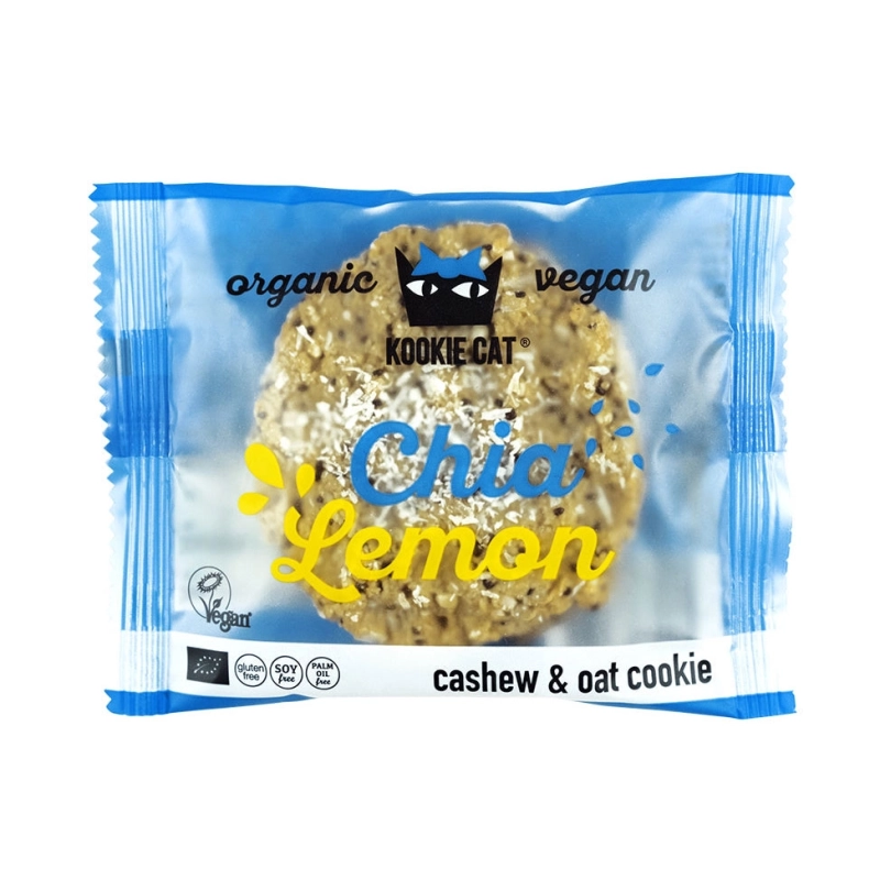Kookie Cat - Chia et de Citron - 50g