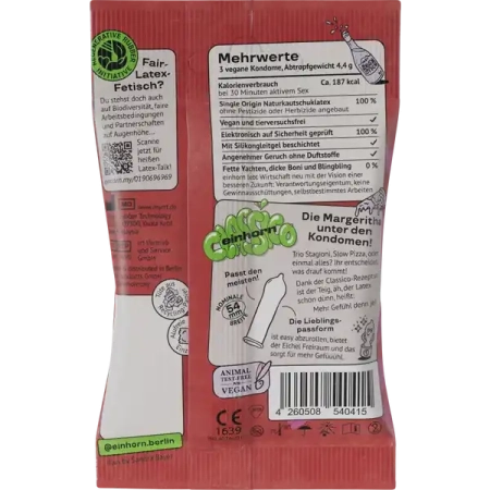 Condones einhorn - Classico - 3 piezas