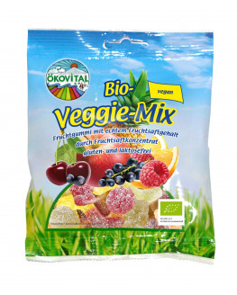 Ökovital - Mélange végétarien bio - 80 g | Friandises bio Miraherba