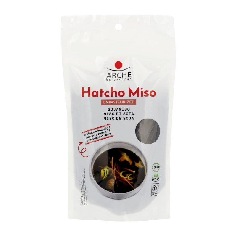 L'Arche Hatcho Miso - 300g, forte Sojamiso, unpasteurisiert