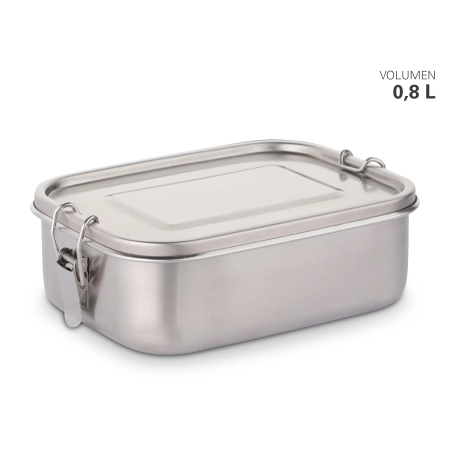 Weis - Small stainless steel lunch box 0.8L