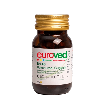 euroved - Bai 46 Gokshuradi Guggulu - 100 pestañas