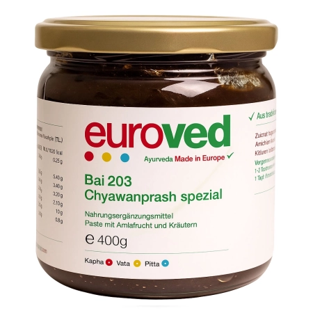 euroved - Chyawanprash especial Bai 203 - 400g | Miraherba Ayurveda